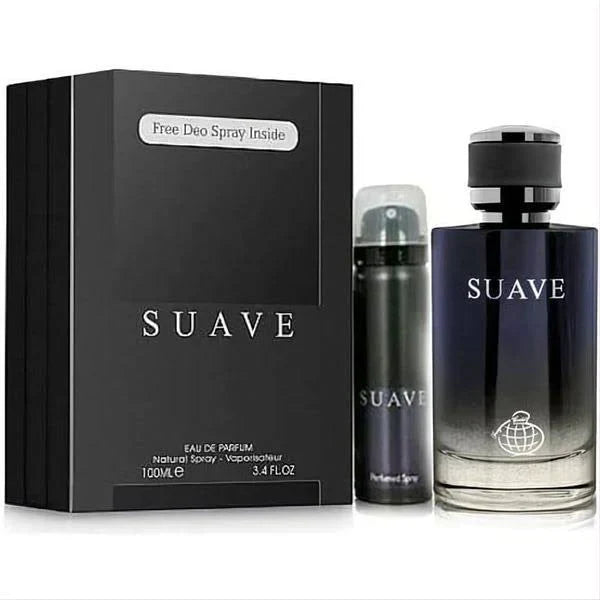 Suave FRAGRANCE WORLD 100ml + Deo Spray Regalo - Muestra 3 ml