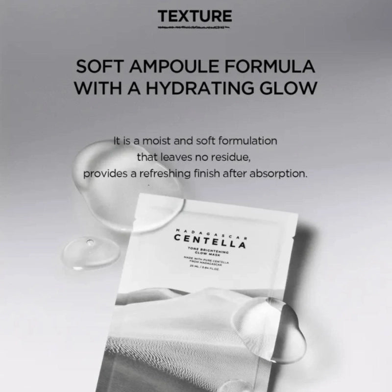 Madagascar Centella Tone Brightening Glow Mask - SKIN1004
