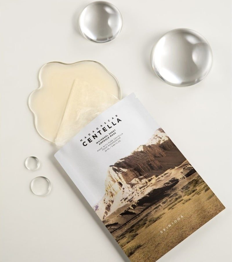 Madagascar Centella Watergel Sheet Ampoule Face Mask - SKIN1004