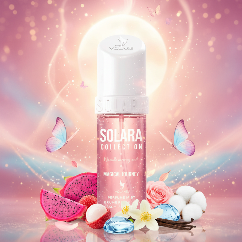 Solara Magical Journey Body Mist VOLARE 90ml - Colorful Background