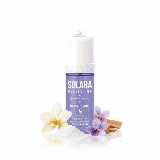 Solara Midnight Escape Body Mist VOLARE 90ml - White Background