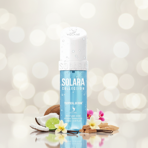 Solara Tropical Bloom Body Mist 90ml - Light Background