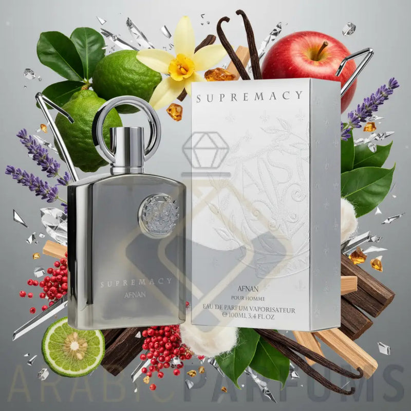 Afnan Supremacy Silver cu ingrediente naturale