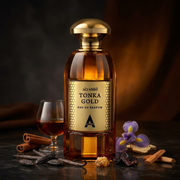 Tonka Gold en una composición oscura y editorial