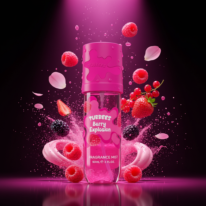 Tubbees Berry Explosion Mist - Conversión Dramática
