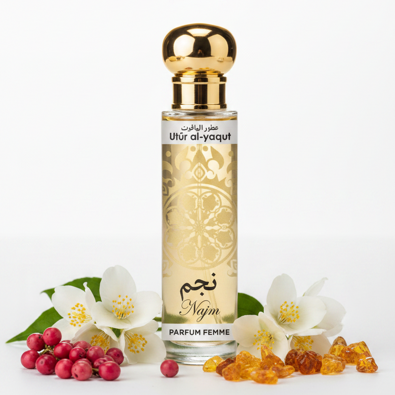 Utur al-yaqut Najm - Pimienta Rosa, Jazmín y Ámbar