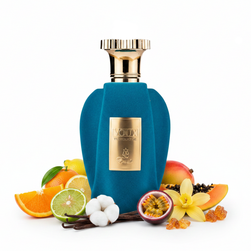 Vouy Turquoise Emir - Fond Alb